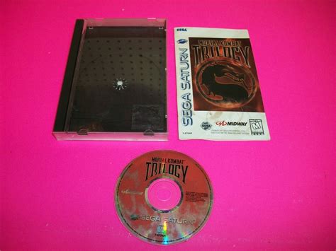 Mortal Kombat Trilogy Sega Saturn Cib Complete With Registration