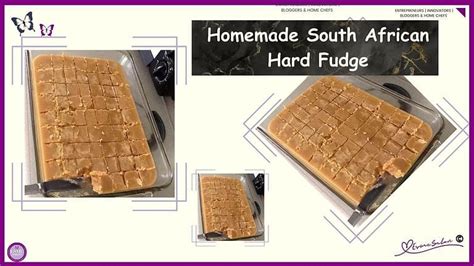 Homemade South African Hard Fudge