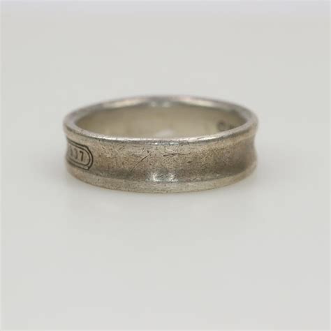 Tiffany And Co Sterling Silver Narrow Ring Property Room