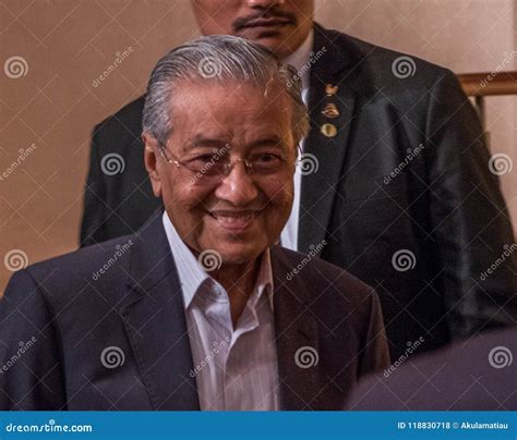 Tun Mahathir Mohamad, Prime Mnister of Malaysia Editorial Stock Photo ...