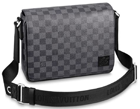 Túi Louis Vuitton District PM Messenger Bag Black N42710 Authentic