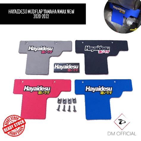 Jual HAYAIDESU MUDFLAP KARET PENAHAN LUMPUR KOLONG MOTOR YAMAHA NMAX