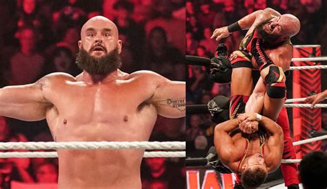 Braun Strowman Defeats Chad Gable In Singles Match On Wwe Raw Wwe Raw