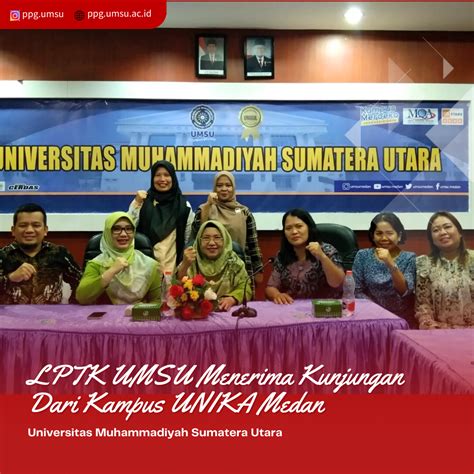 Lptk Fkip Umsu Menerima Kunjungan Dari Universitas Katolik Santo Thomas Medan Pendidikan