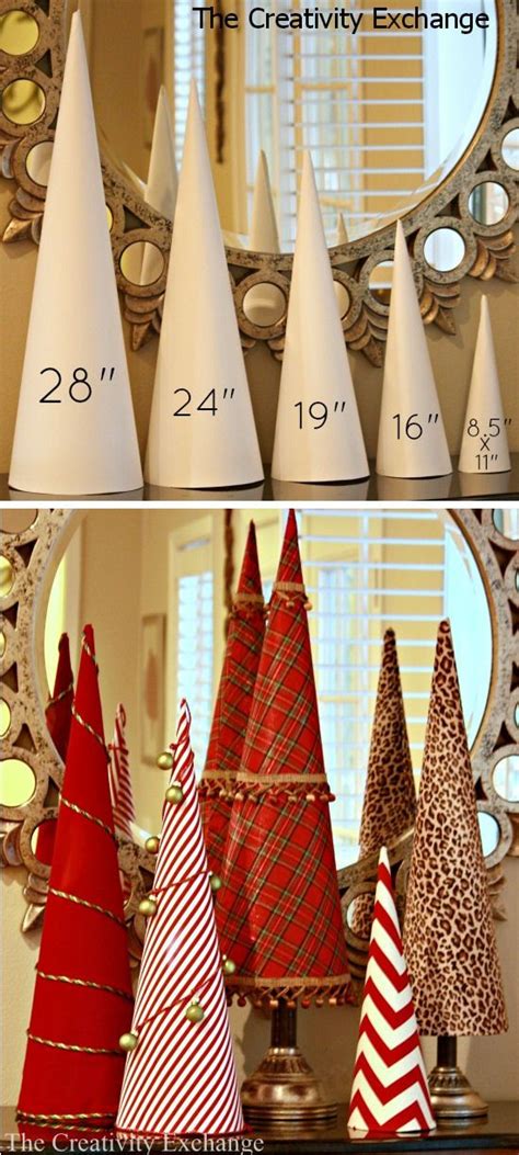 The Tree Cone Templates Are Finally Ready Xmas Crafts Christmas