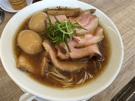 『特製ラーメン、味玉』麺庵ちとせのレビュー ラーメンデータベース