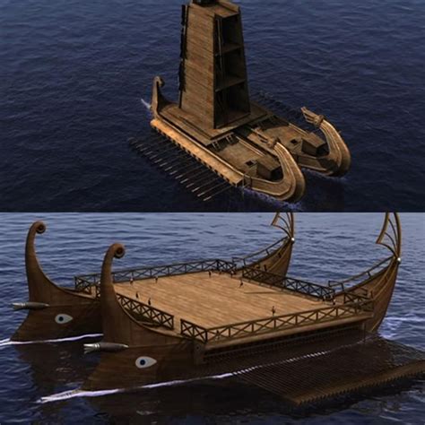 Digital reconstruction of ancient double-hulled ships - Hellenistic times - 3rd - 2nd Century ...