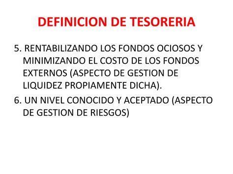 Clase Gestion De Tesoreria Ppt Descarga Gratuita