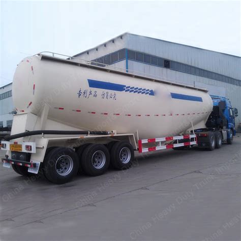 Quest Tri Axle Cbm Cbm Ton Ton Powder Tanker Dry Silo Bulk