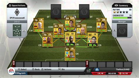 Fifa Ultimate Team Hybrid Squad Builder K Over Powered Team