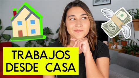 7 IDEAS PARA TRABAJAR DESDE CASA EN INTERNET YouTube