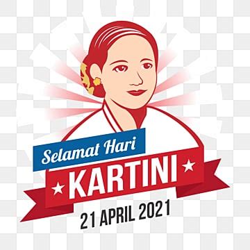 Greeting Kartini Day Hand Drawing 21 Hari Kartini Indonesia