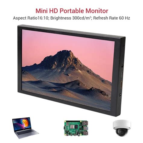 Elecrow Sh080t 8 Inch Mini Hdmi Portable Lcd Display 1280x800