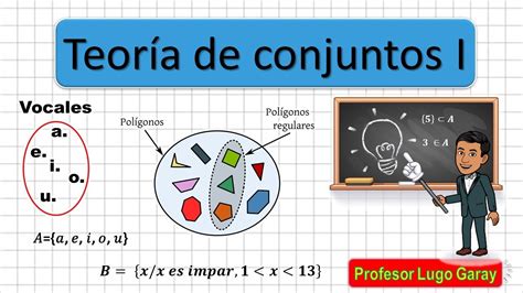 TEORÍA DE CONJUNTOS I NOTACIÓN RELACIONES Y DETERMINACIÓN POR