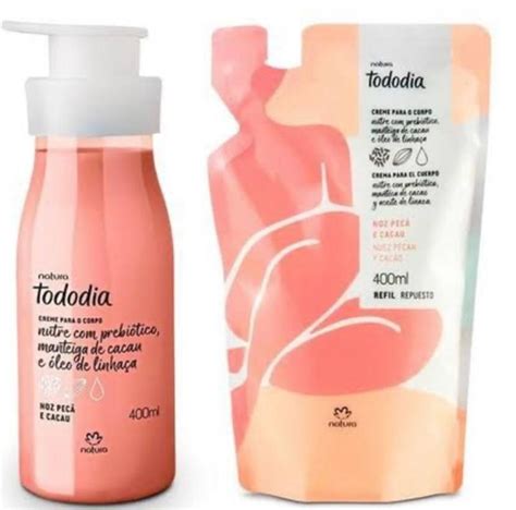 Kit Hidratante Natura Todo Dia Completo Mais Refil 400ml Cada Natura