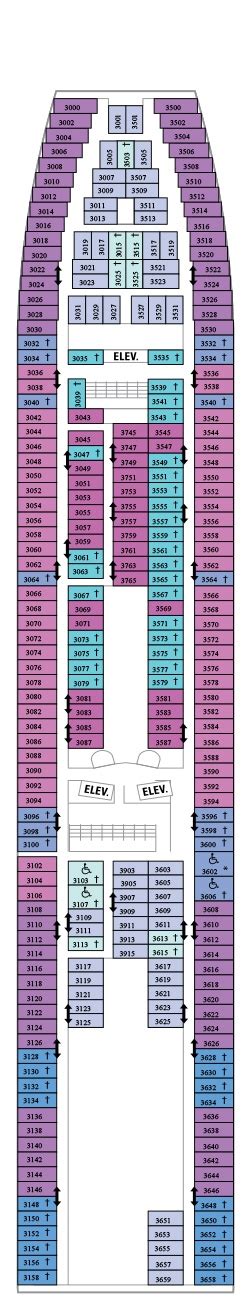 Grandeur Of The Seas Deck Plan 4