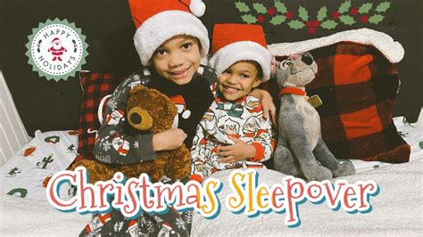 Vlog Christmas Sleepover Youtube