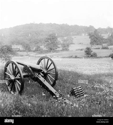 Bataille De Gettysburg Banque Dimages Noir Et Blanc Alamy