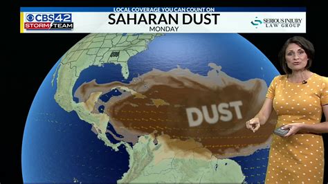 What is Saharan Dust? When is it coming to Birmingham? Answers from CBS ...