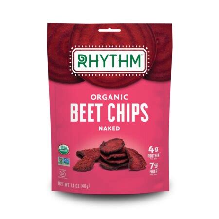 Rhythm Superfoods Oz Organic Naked Beet Chips Pk Zoro