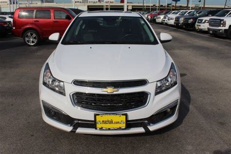 2015 Chevrolet Cruze LTZ Sedan Automatic Summit White Turbocharged ...