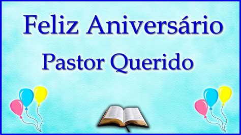 Feliz Anivers Rio Pastor Querido Que Deus Te Ilumine Sempre Parab Ns