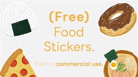 Free Food Sticker