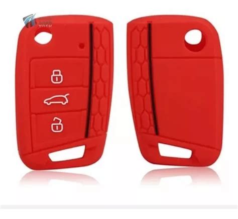 Funda Cubre Llave Silicona Vw Golf Mk Gti Polo Virtus Vento En Venta