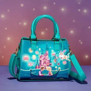 Loungefly Bags Loungefly Tangled Rapunzel Castle Glow In The Dark