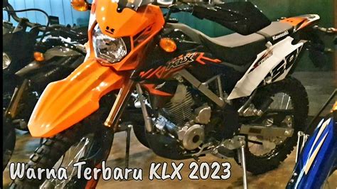 Kawasaki KLX 150 BF Xtreme 2023 Warna Terbaru ORANGE YouTube