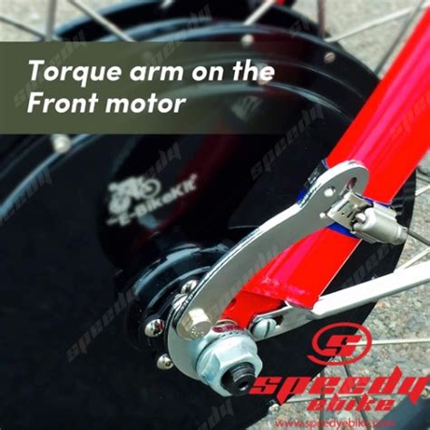 Torque Arm Dropout Amplifier For Electric Bike Hub Motor Left Or Right