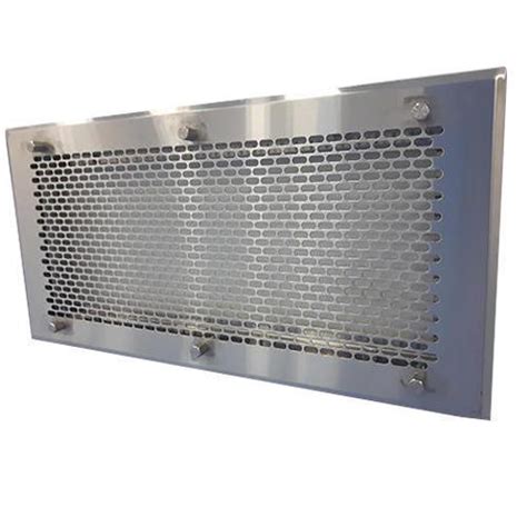 Silver Ss Perforated Grills At Best Price In Navi Mumbai M K Precision Metal Parts Pvt Ltd