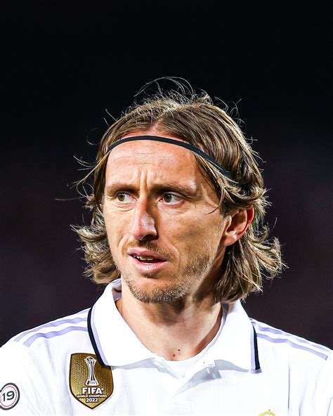 Luka Modric Real Madrid Absent During The Match Against Almeria