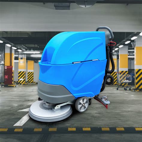 Industrial Walk Behind Automatic Cleaning Machine Floor Scrubber For