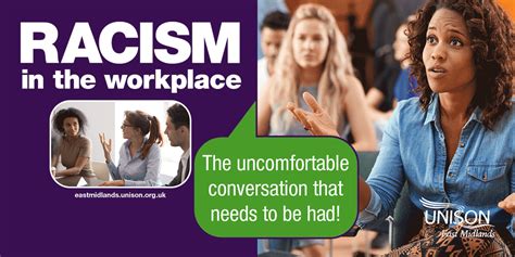 Racism In The Workplace Article News News Unison East Midlands