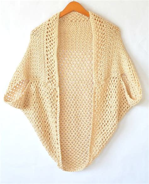 33 Excellent Crochet Shrug Plus Size Pattern