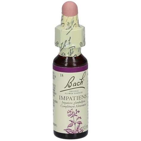 Original Bach Blüten Impatiens Nr 18 10 ml Redcare Apotheke