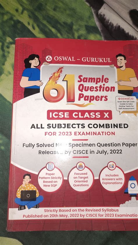 Buy Oswal Icse Sample Questions Paper Bookflow