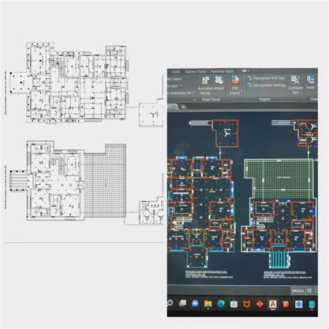 Convert Pdf Image Or Sketch To Autocad Drawing By Datadesignerz Fiverr