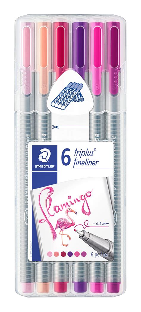 STAEDTLER Triplus 0 3 Mm 334 Fineliner Superfine Point Pen Assorted