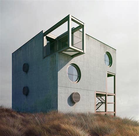 brutalist house exteriors     love concrete