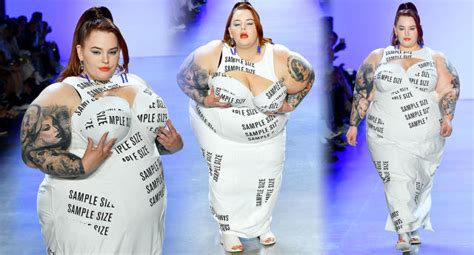 Tess Holliday Plus Size Model Makes Nyfw Statement