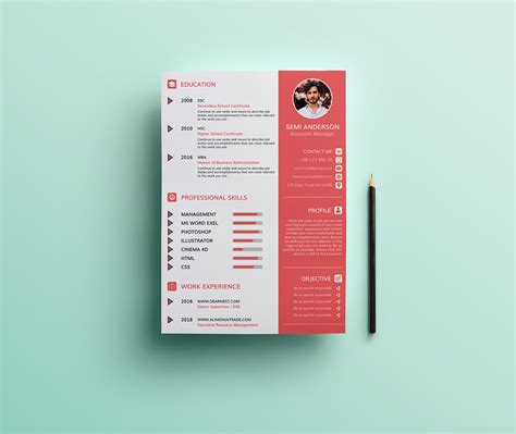 Personal Cvresume Design On Behance