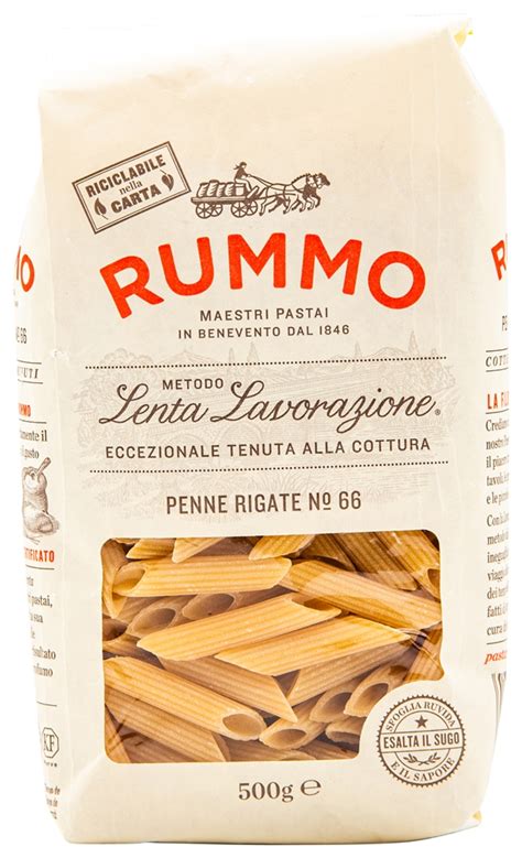 Test E Recensione RUMMO PENNE RIGATE N66 Altroconsumo