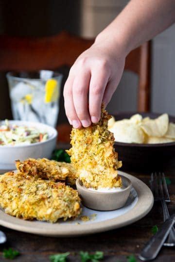 Potato Chip Chicken Strips The Seasoned Mom