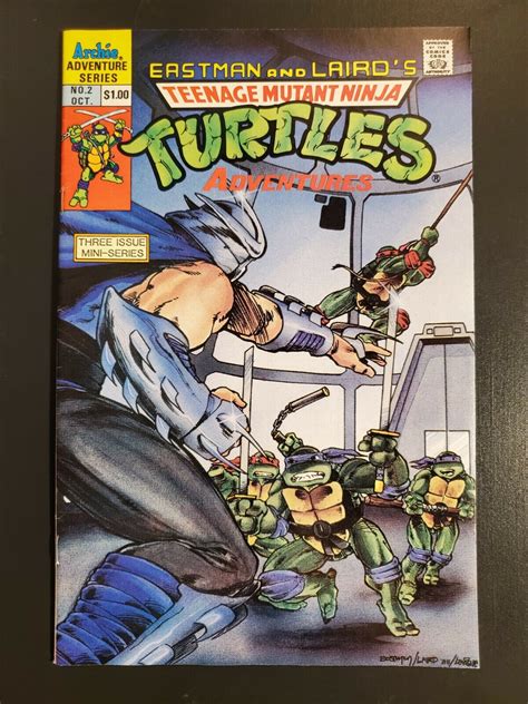 Teenage Mutant Ninja Turtles Adventures 2 1988 VF 8 5 Archie Comics