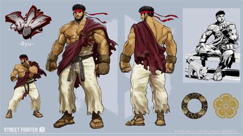 Ryu Concept Art Street Fighter 6 Art Gallery Street Fighter