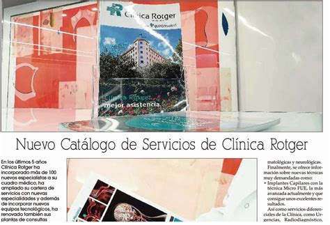 Catálogo De Servicios De Clínica Rotger
