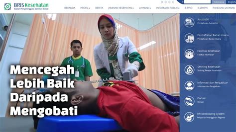 Skrining Riwayat Kesehatan Secara Mandiri Di Portal Bpjs Kesehatan