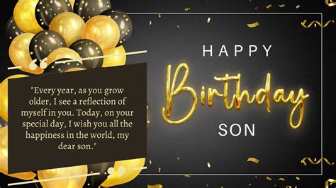 Heart Touching Birthday Quotes For Son